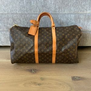 LOUIS VUITTON KEEP ALL 55
